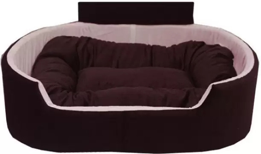 Royals Rore Ultra Soft Dog Bed For All Breed Size 4XL Pet Bed(brown)