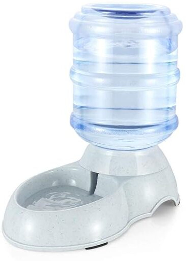 shreemahantam Dog and Cat Water Dispenser Automatic Gravity Water Drinking Fountain Bowl Plastic Pet Bowl & Bottle(3.5 L Multicolor)