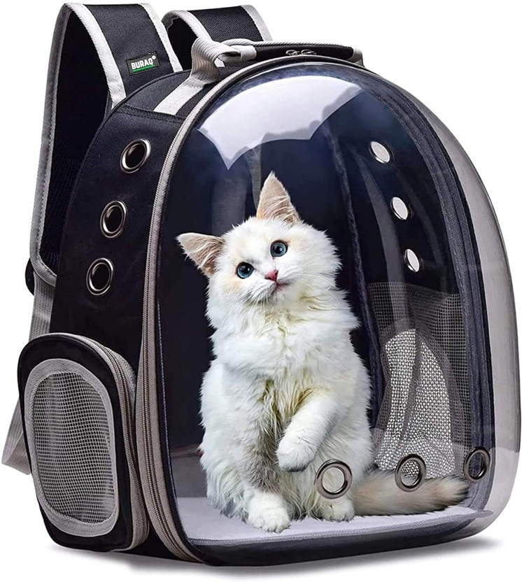 OKASTA Astronaut Space Transparent Pet Carrier - Pet Bag for Travel | Hiking Pink Backpack Pet Carrier(Suitable For Cat, Dog)