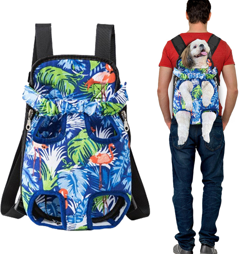 GLAZU Pet Kangaroo Bag, Pet Carrier Bag Flamingo Backpack Pet Carrier(Suitable For Dog, Cat)