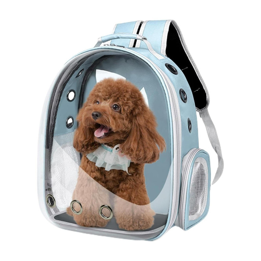 YYWOP 4U Cat Bubble Backpack Carrier for Small Medium Dogs Cats Carrying Bag SKY BLUE Airline Pet Carrier(Suitable For Cat, Dog, Rabbit, Turtle)