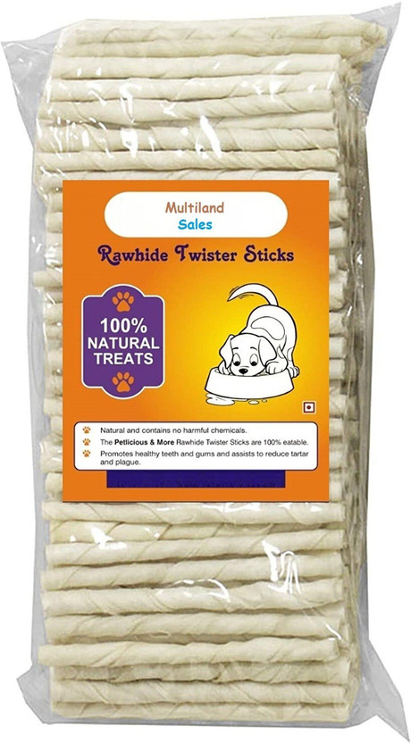 Multiland Sales ®IVX - ER - 422 - Rawhide Chew Sticks Chicken Dog Chew(250 g, Pack of 1)