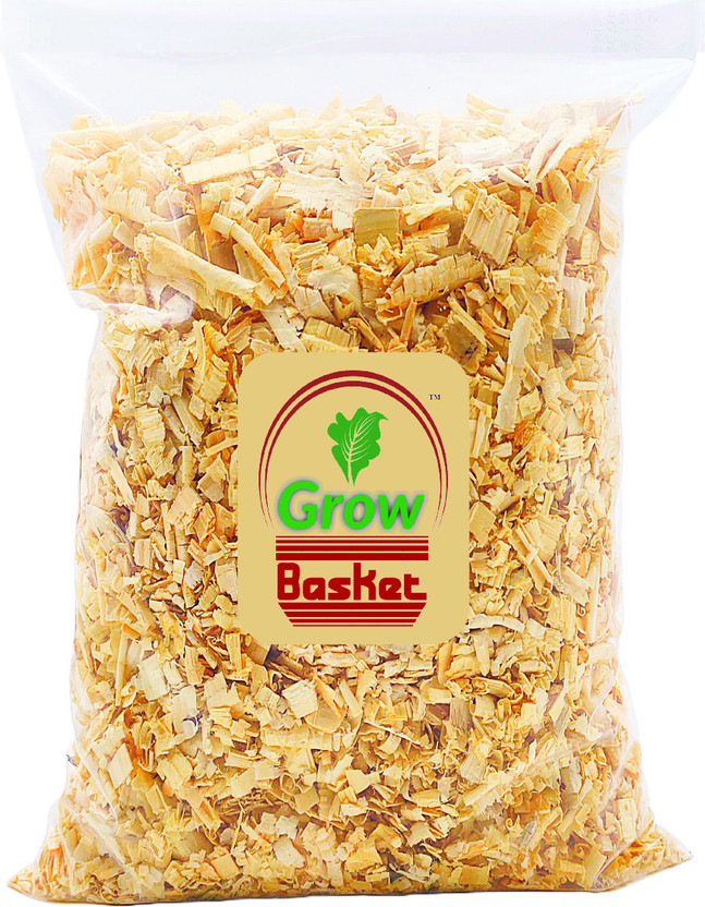 Grow Basket 500g Dust Less Bedding Wood Shaving Hamster Bird Chicks Guinea Pig Rabbit Gerbil 500 ml Pet Coat Cleanser(Suitable For Hamster, Guinea Pig, Squirrel)