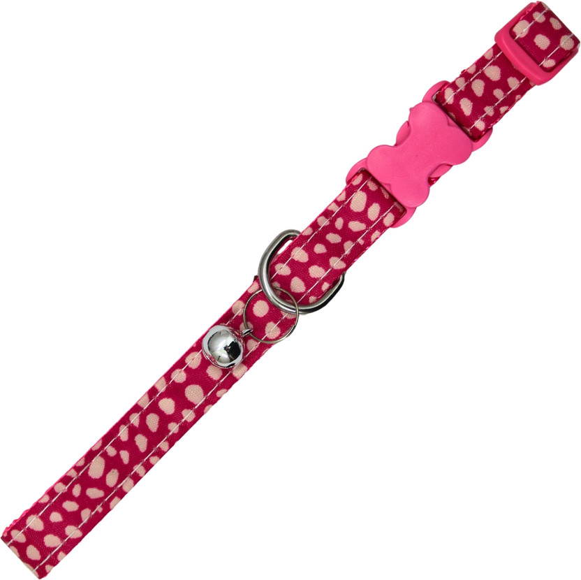 Emily Emily Pets Cat Collar Breakaway with Bell - Cat Adjustable Collar for Kitten color may vary Cat Everyday Collar(Small, Multicolor) - Flipkart Deal