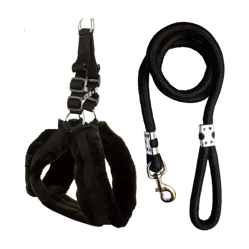 SENAPATI SENAPATI Dog Harness & Leash(Medium, Black) - Flipkart Deal