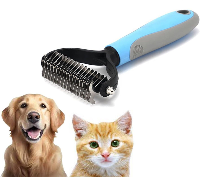 Nasmodo Pet Grooming Brush, Deshedding Tool & Dematting Comb for Dog & Cat Trimmer Comb Basic Comb for  Dog, Cat