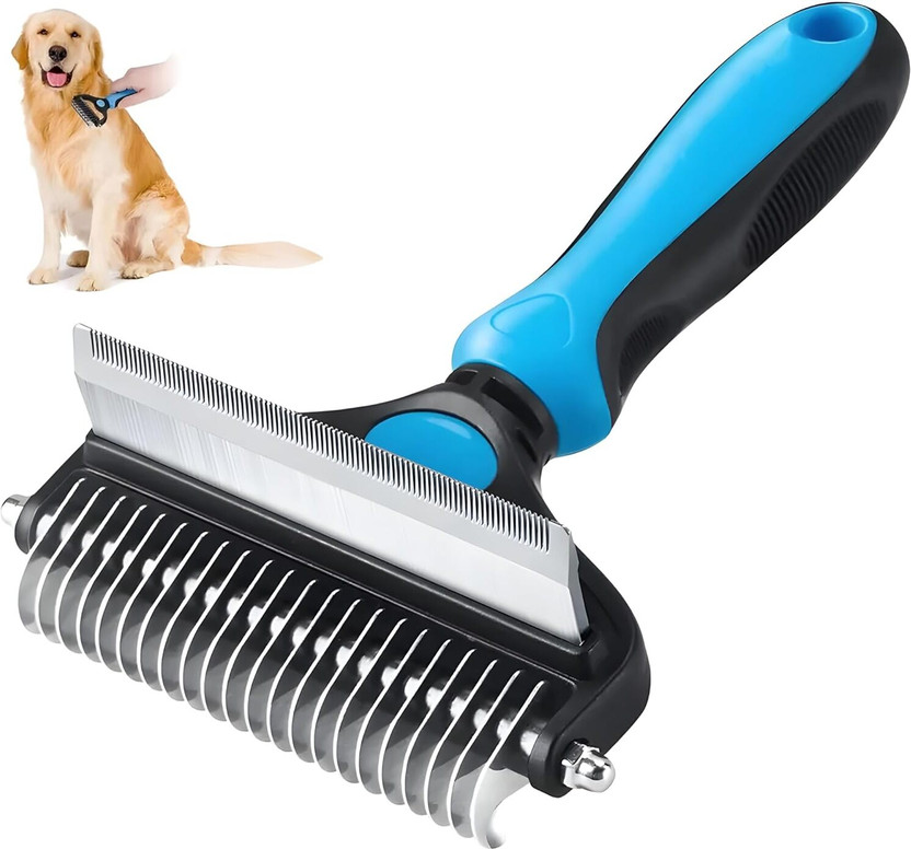 Silencio Pet Grooming Brush Shedding Blade for  Dog & Cat