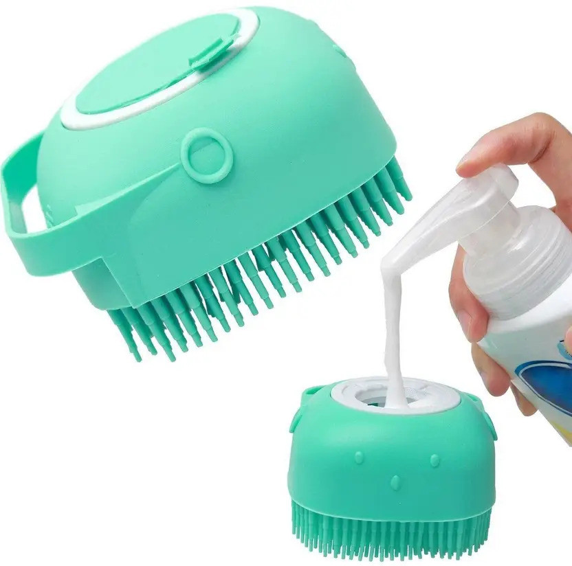 Pringo SHAMPOO BRUSH Plain/ Bristle Brushes for  Cat, Dog, Dog & Cat