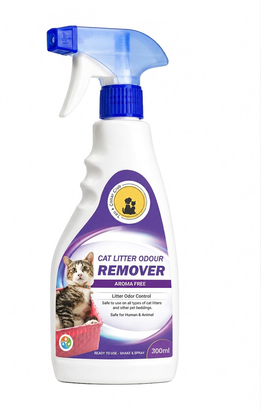 Tail & Collar Club Lemon Deodorizer(300 ml, Pack of 1)