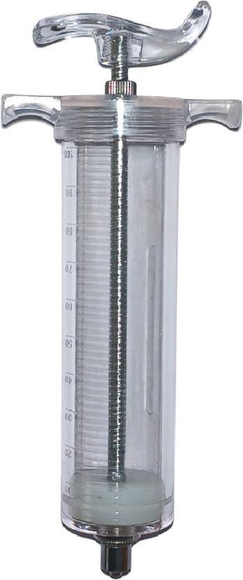 SAFURE 100ml Livestock Drenching Syringe – Multipurpose Feeding & Medical Injector Pet First Aid Kit(1 Pieces)