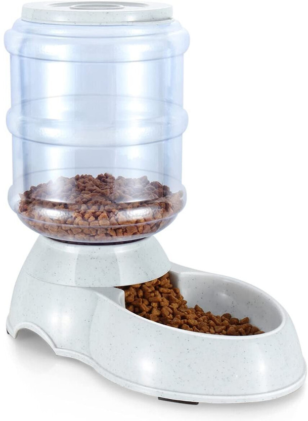 RainRider Self Dispensing Pet Feeder Automatic Gravity Dog & Cat Feeder Pet Food Dispenser(2 kg)