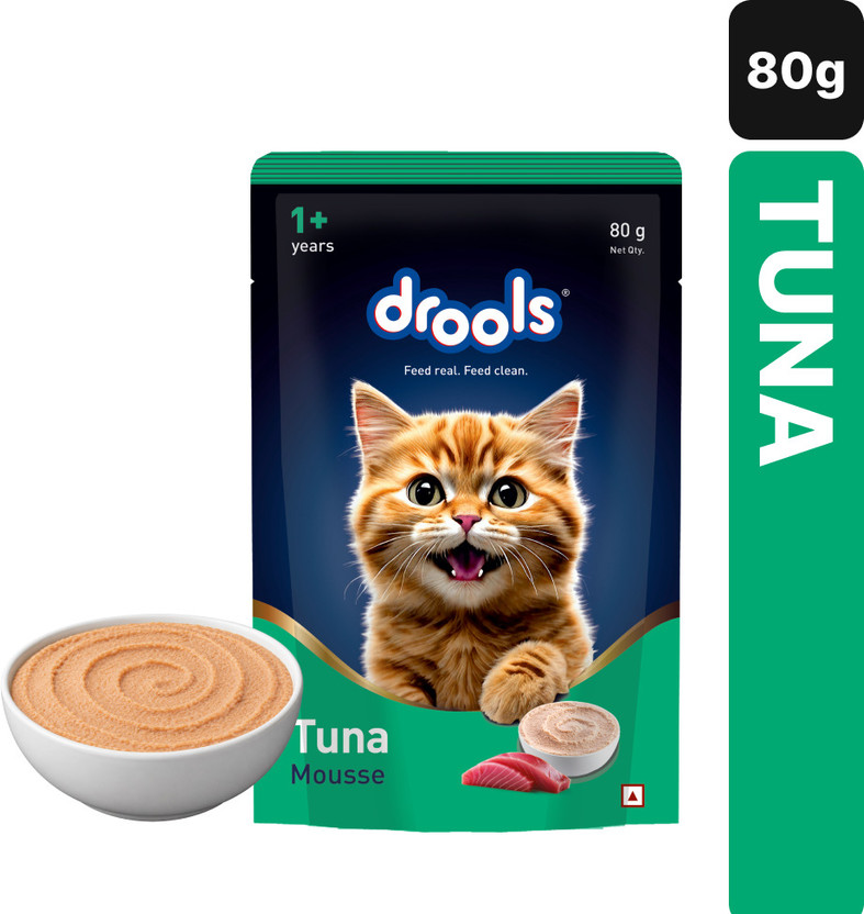 Drools Mousse For Adult Cats Tuna 0.08 kg Wet Adult Cat Food