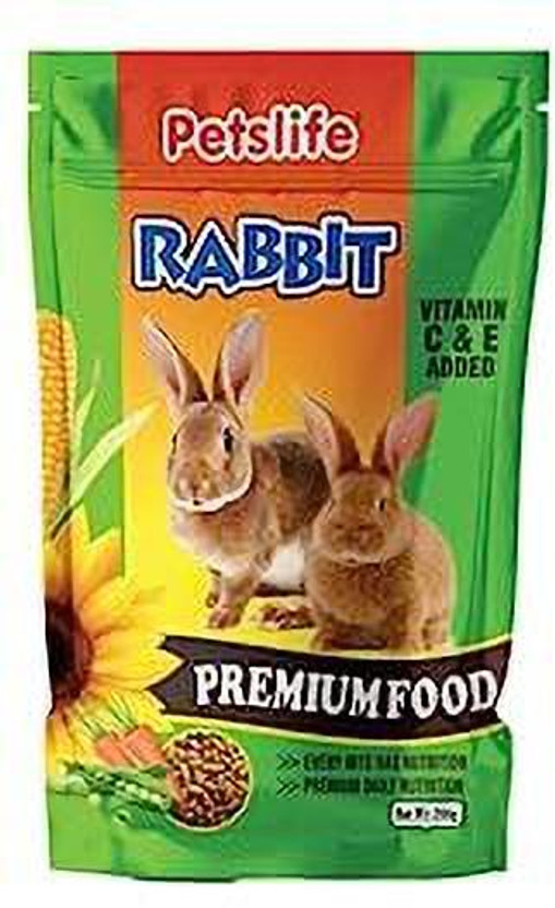 Petslife Premium Rabbit 0.4 kg (2x0.2 kg) Dry Young, Adult, Senior Rabbit Food