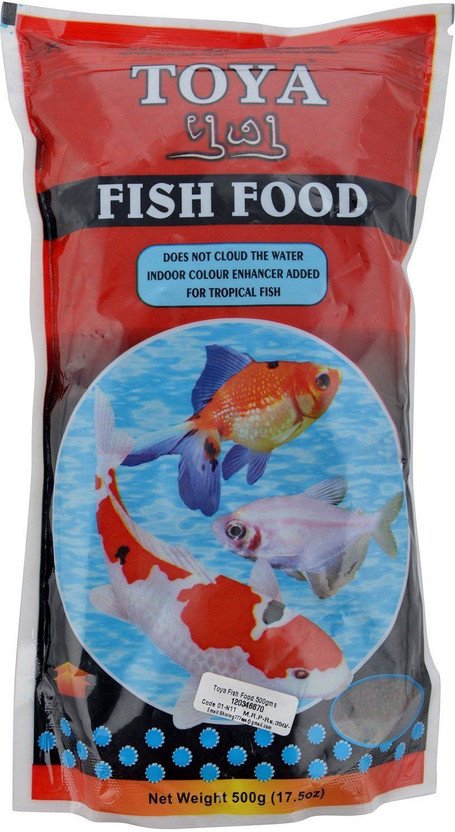 PetJoy Fish Food For All Life Stages 500g Floating Pellet Aquarium Tropical Fish Food 0.5 kg Dry Adult, Young Fish Food