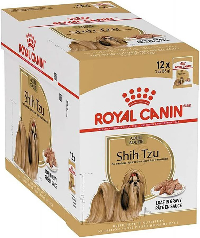 Royal Canin Shih Tzu Adult Dog Food 1.2 kg (12x0.1 kg) Wet Adult, Young, Senior Dog Food