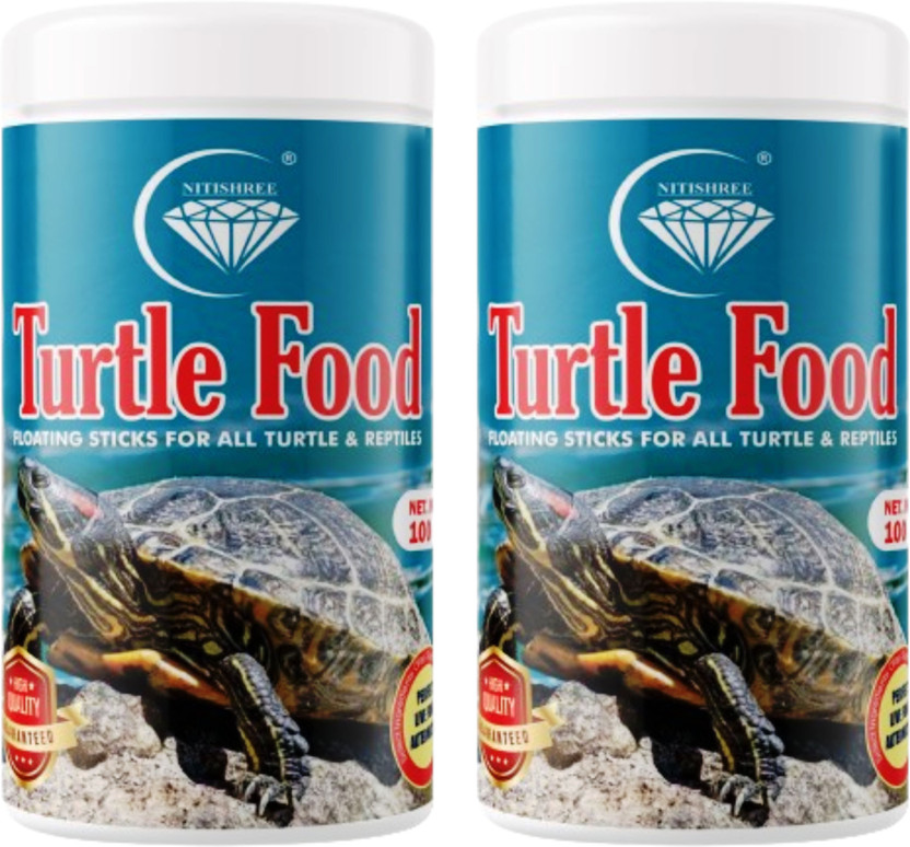 Nitishree TURTAL FOOD & Tortoise food - 200 (100gm+100gm)gm Sea Food 0.2 kg (2x0.1 kg) Dry Adult, New Born, Senior, Young Turtle Food