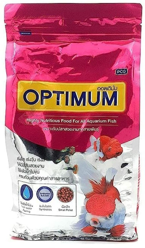 PetJoy Optimum Mini Pellet Fish Food - 100g, Highly Nutritious For All Aquarium Fishes Shrimp 0.1 kg Dry All Life Stages Fish Food