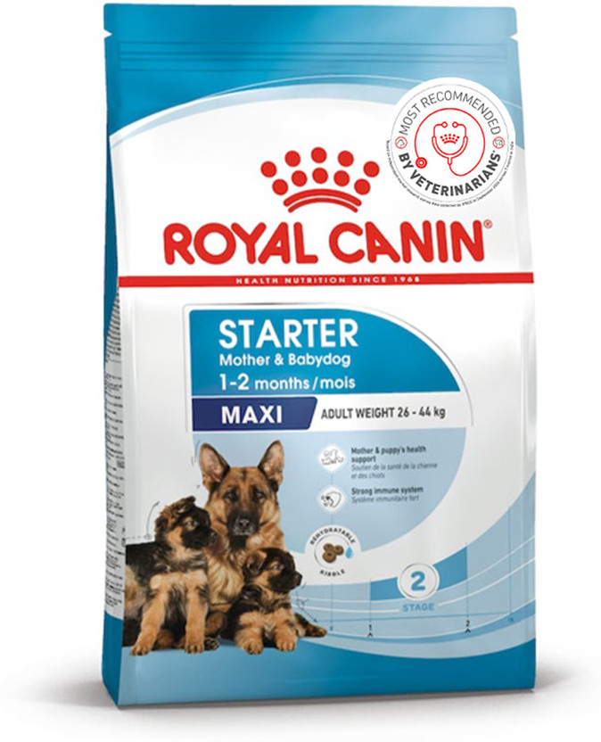 Royal Royal Canin Maxi Starter Mother & Babydog Food 4 kg Dry Young Dog Food - Flipkart Deal