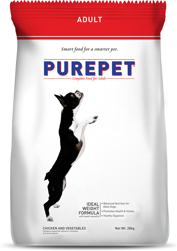 Purepet Chicken and Vegetable 20 kg Dry Adult Dog Food