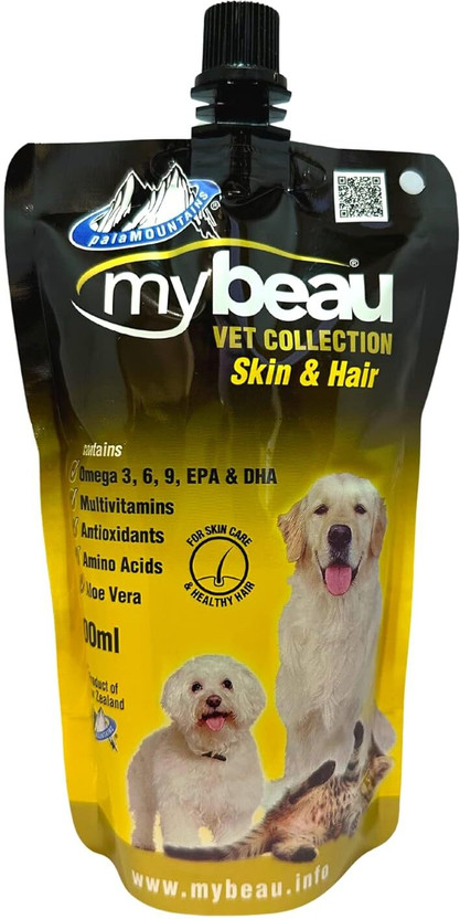 my beau Dog & cat Supplement Skin and Hair 300 ml 0.3 kg Wet Adult, Young Dog & Cat Food