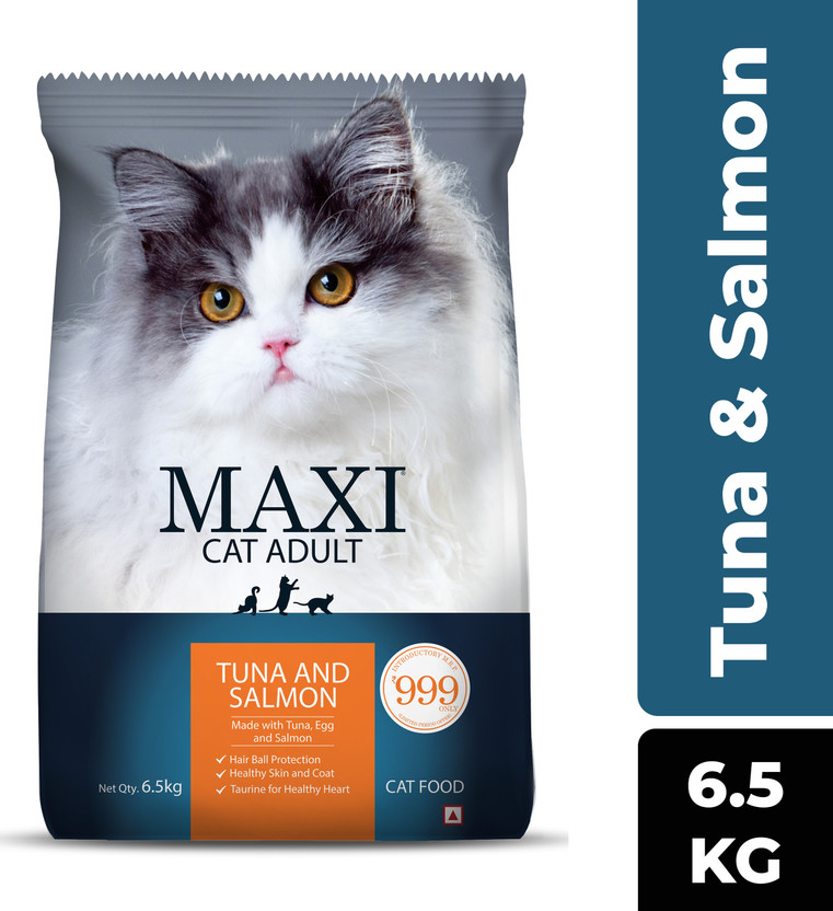 Maxi Tuna and Salmon 6.5 kg Dry Adult Cat Food