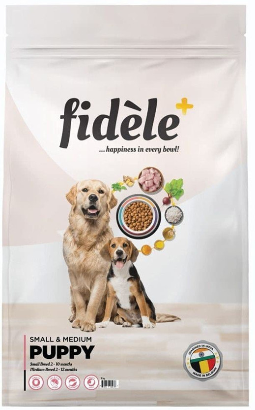 FIDELE Puppy Small Medium Breed Chicken 3 kg Dry Young Dog Food