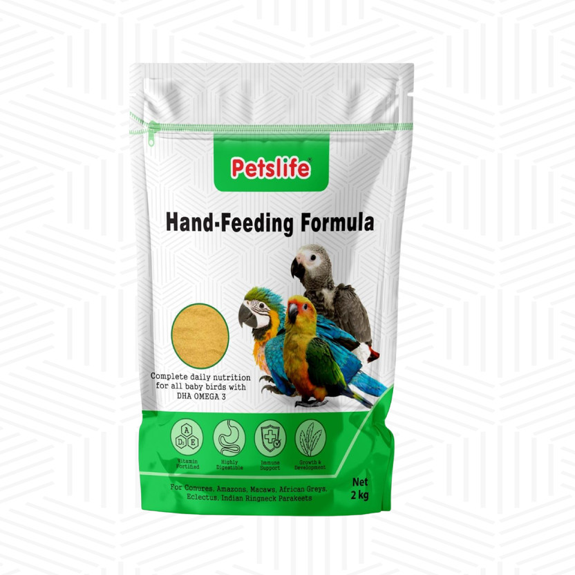 Petslife Petslife Hand Feeding Formula Bird Food - 2kg Nuts 2 kg Dry New Born Bird Food - Flipkart Deal