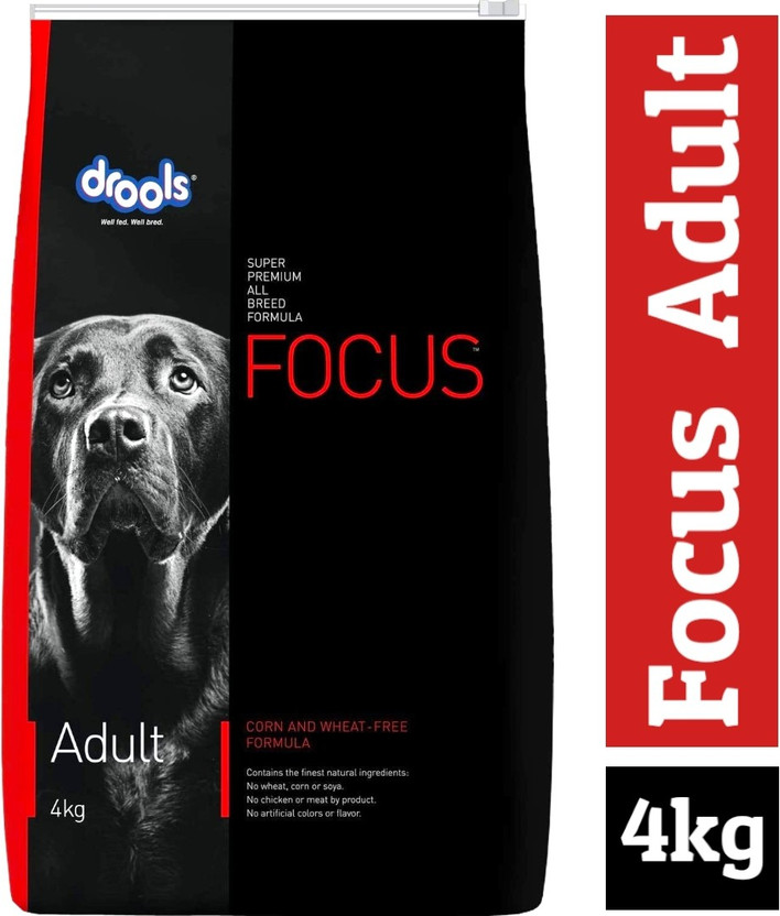 Drools Drools Focus Super Premium Adult 4 kg Chicken 4 kg Dry Adult, Senior Dog Food
