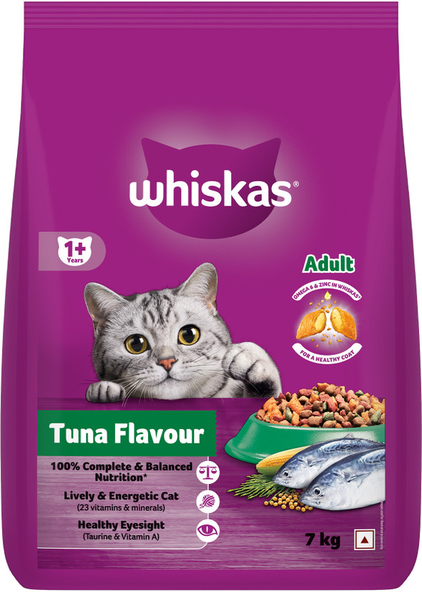 Whiskas (1+ Years) Tuna 7 kg Dry Adult Cat Food