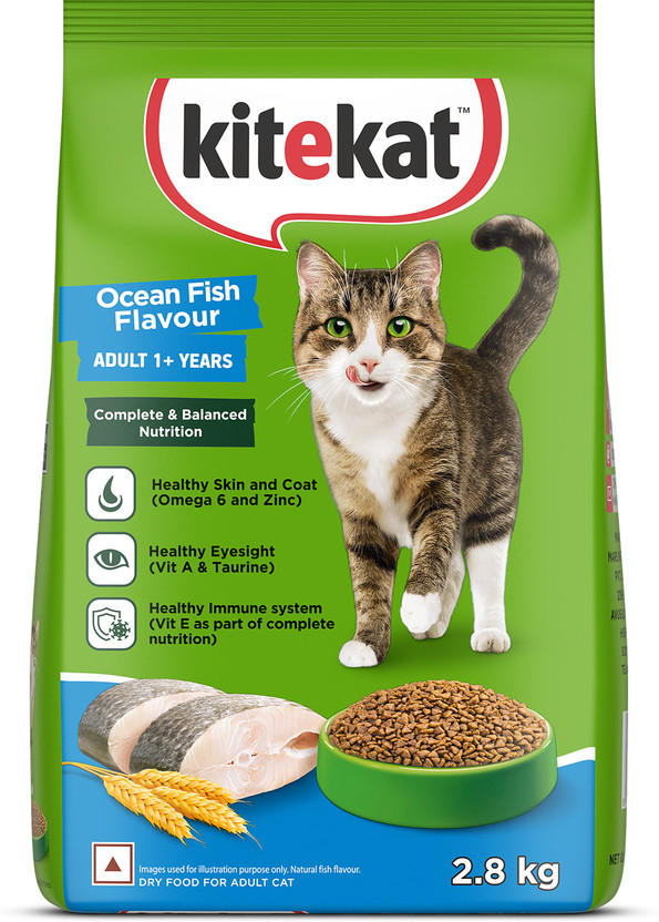 Kitekat (1+ Years) Fish 2.8 kg Dry Adult Cat Food
