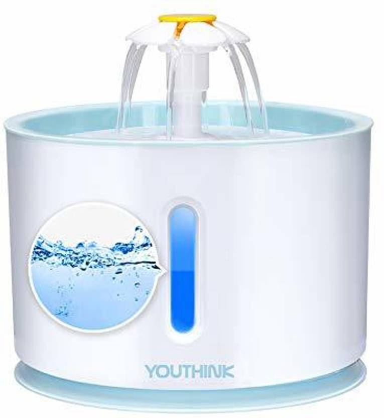 YOUTHINK Auto Circulating Pet Water Drinking Fountain for Cats and Small Dogs (1.6 L) Price in
