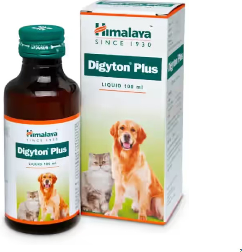 Himalaya Herbals Digiton Plus Dog Supplement | Daily Multivitamin for Energy & Strong Bones Pet Health Supplements(100 ml)