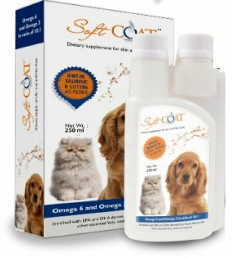 Aquanature Soft Coat (250 ml) Pet Health Supplements(250 ml)