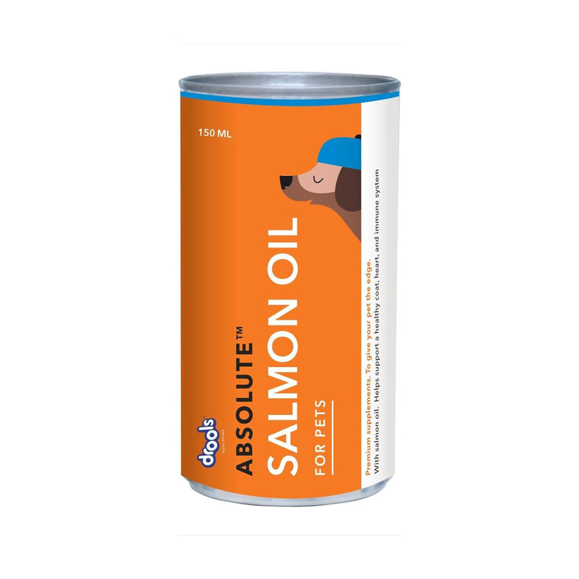 Drools Salmon Oil Syrup Pet Health Supplements(150 ml)