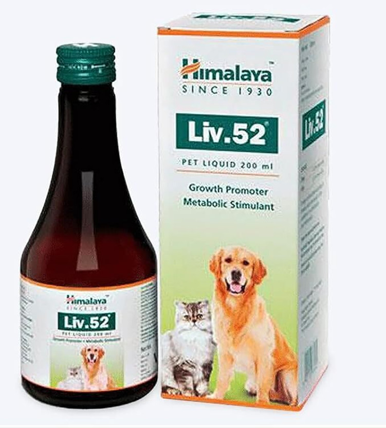 HIMALAYA LIv 52 Liver tonic for dog and cat Pet Health Supplements(200 ml)