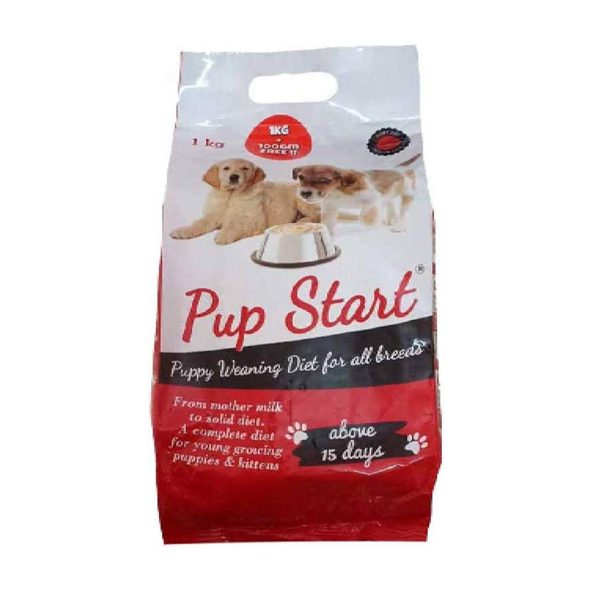 skyec Pup Start Dog Food Puppy Weaning Diet for All Breed 1Kg Pet Health Supplements(1 kg)