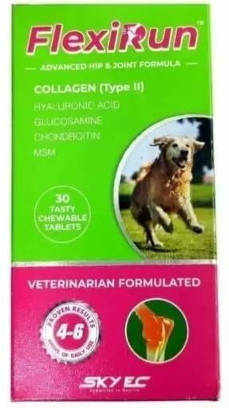 Flexirun Joint Formula for Dogs with Collagen Pet Health Supplements(60 g)
