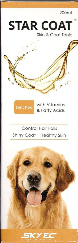 skyec Star Coat Skin and Tonic Pet Health Supplements(200 ml)
