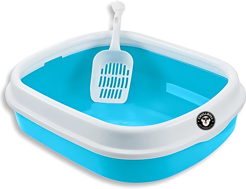 chullbull pet products Litter Box(Blue)