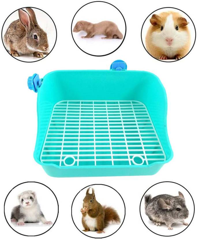 Lyla Rabbit Toilet Box Tray Small Pet Potty Trainer Guinea Pig Poop