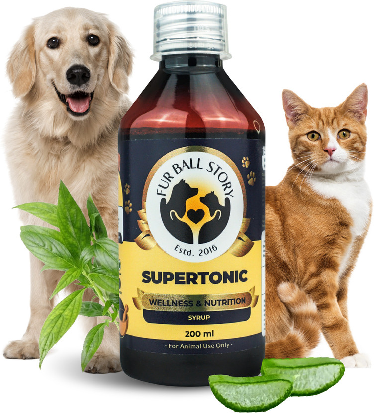 Fur Ball Story Vitamin Supplement Liquid(200 ml)