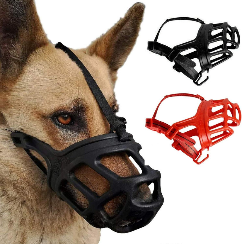 PetFur Imported Breathable Basket Muzzles for Dogs (Size - XS,No.1) Small Other Dog Muzzle(Color May Vary)