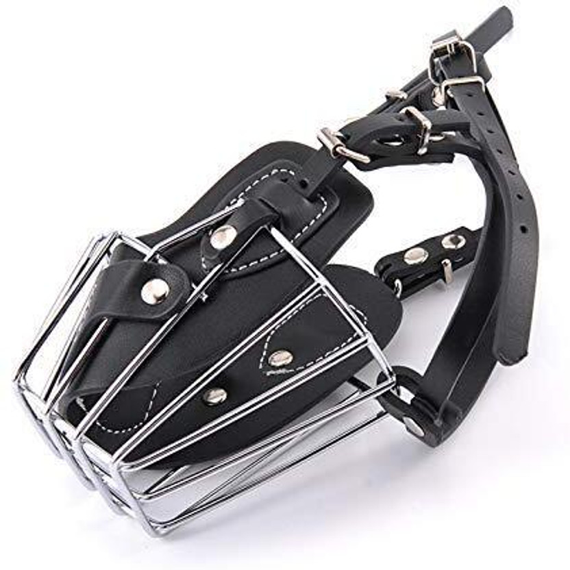 DogPaws DogPaws Anti-Bite and Anti-Bark Steel Muzzle Medium Other Dog Muzzle(BLACK) - Flipkart Deal