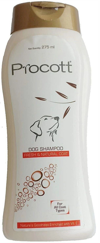 Procott INTAS Dog Shampoo (Fresh & Natural Coat) Conditioning Fresh Dog Shampoo(275 ml)