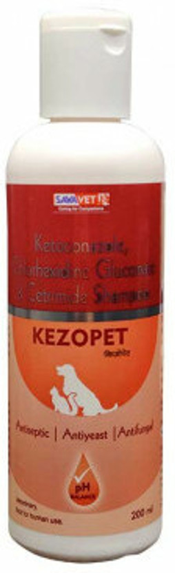 fifozone Savavet Kezopet Dog Shampoo 200 ml Anti-fungal Fresh Dog Shampoo(200 ml)