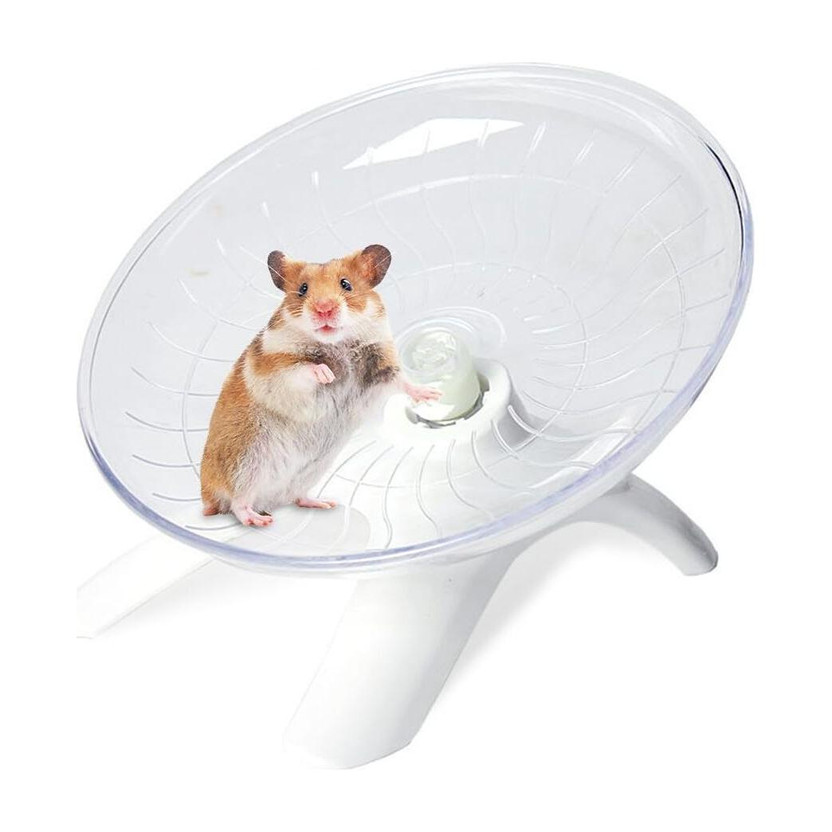 HASTHIP HASTHIP Hamster Wheel 7 Inch Quiet Running Wheel with Anti Slip Stand Toy Plastic Frisbee For Hamster - Flipkart Deal