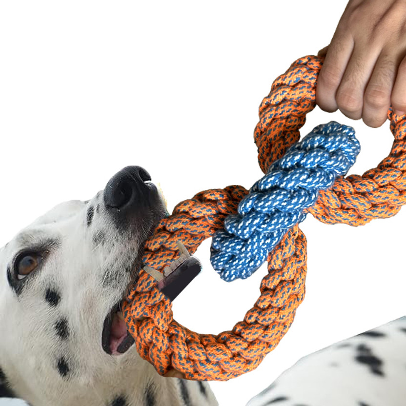 PETSWARE PETSWARE Attractive Dog Toys for Large,Medium&Adults Dogs,Chew Rope toy for pups Cotton Tug Toy For Dog