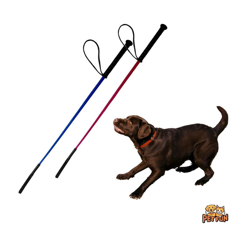 Petfun Petfun Dog Training Hunter Stick (COLOR MAY VARY)pack of 2 Nylon, Rubber Training Aid For Dog & Cat