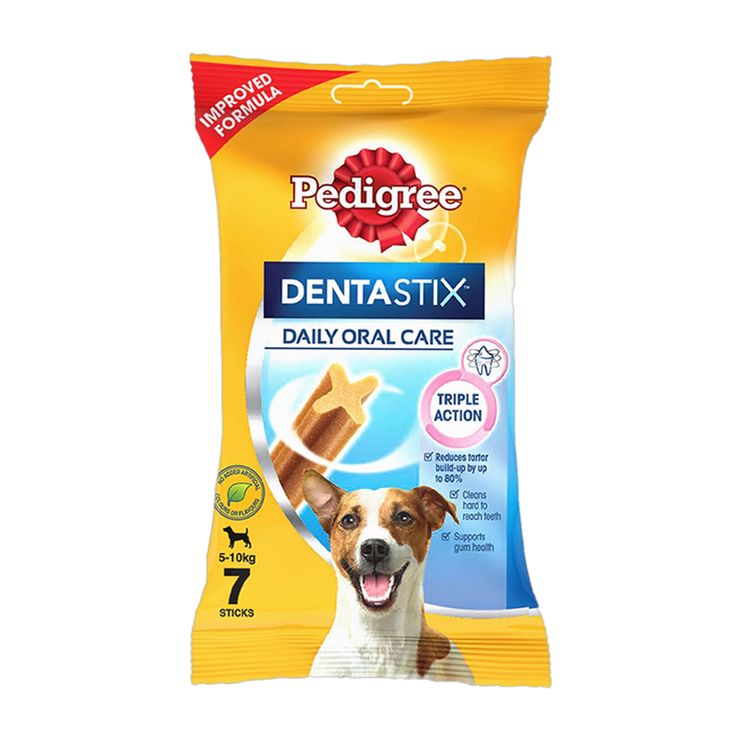 PEDIGREE Dentastix Oral Care for Small Breed (5-10 kg) Dog Treat(110 g)