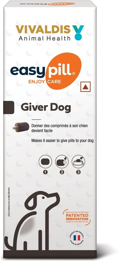 BARK OUT LOUD Vivaldis-Easy Pill Dog Tasty Pill Pockets to feed tablets & liquid medicines Chicken, Duck Dog Treat(20 g)